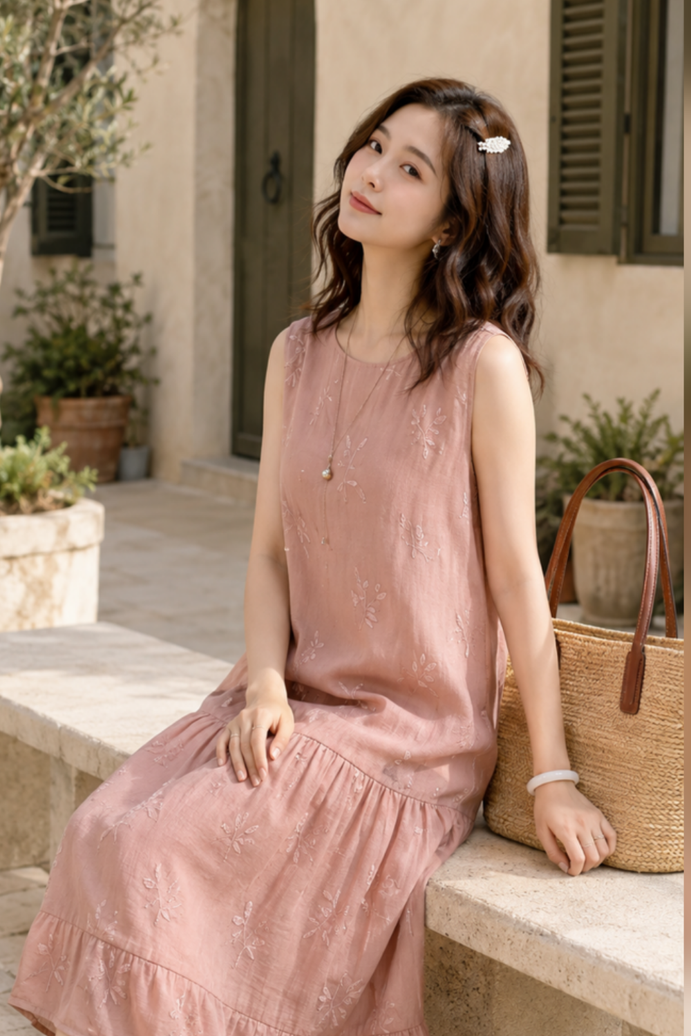 MV093 - Váy Hồng Đuôi Cá Thanh Lịch_thumbnail_1