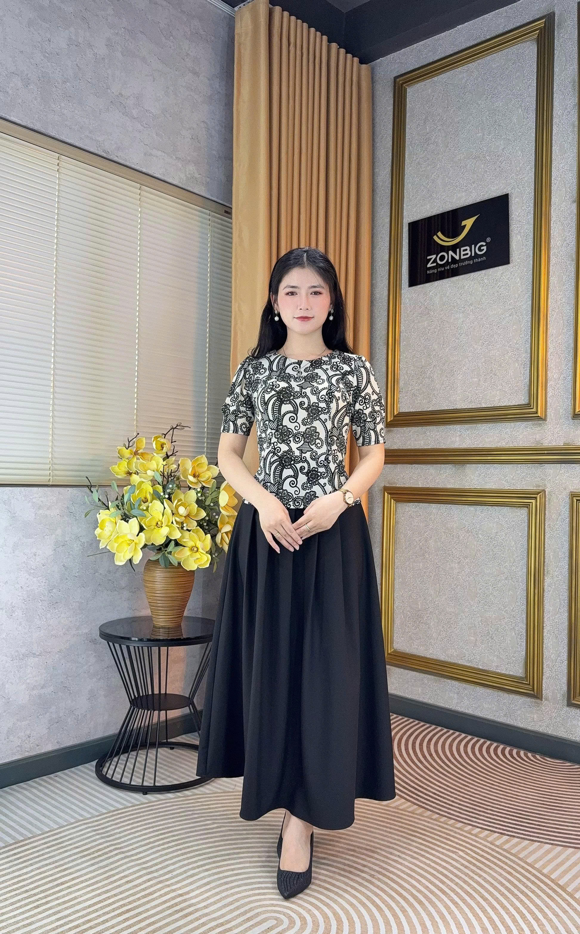 Chân váy - V1978 - Thương hiệu Zonbig