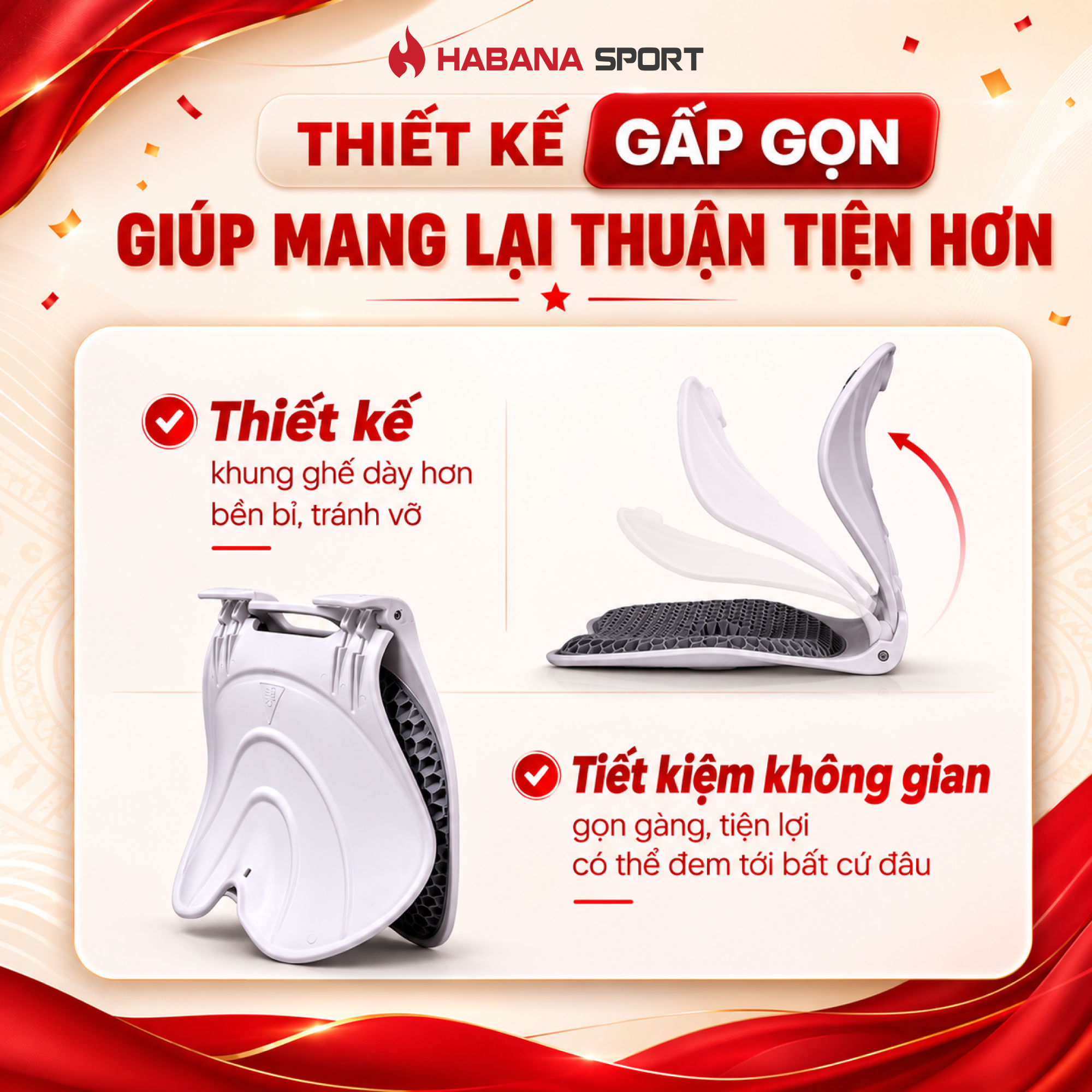 Ghế giảm đau lưng chống gù Habana Sport Chính Hãng SIZE Lớn _thumbnail_6