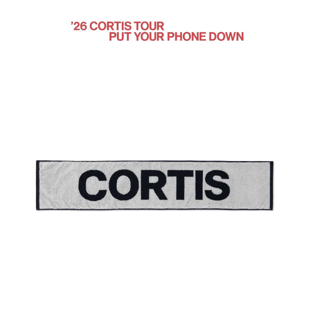 CORTIS PYPD MERCH TOUR SLOGAN TOWEL_CORTIS
