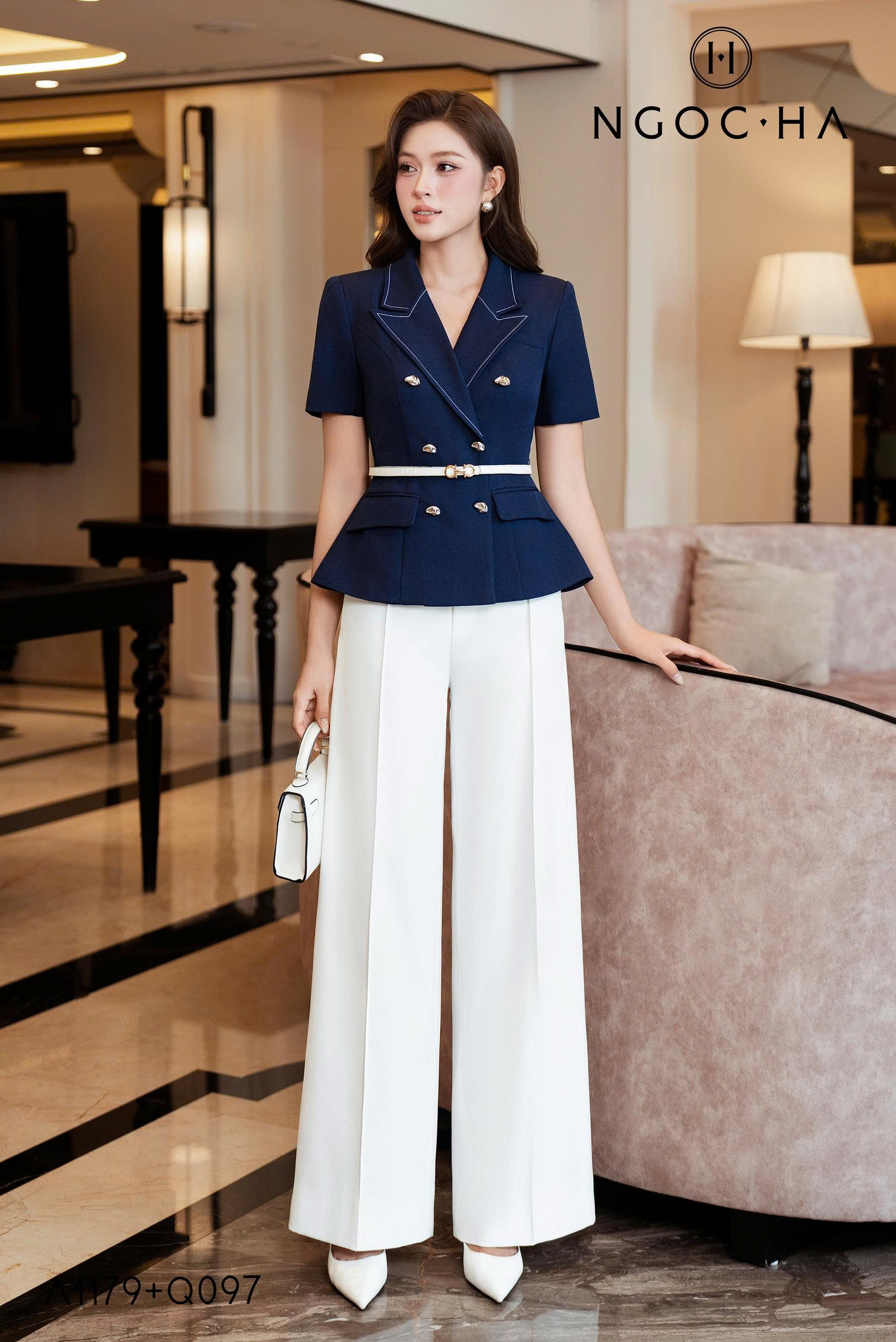 Chloé  Top_ Áo Vest May Đột Cổ A1179_thumbnail_2