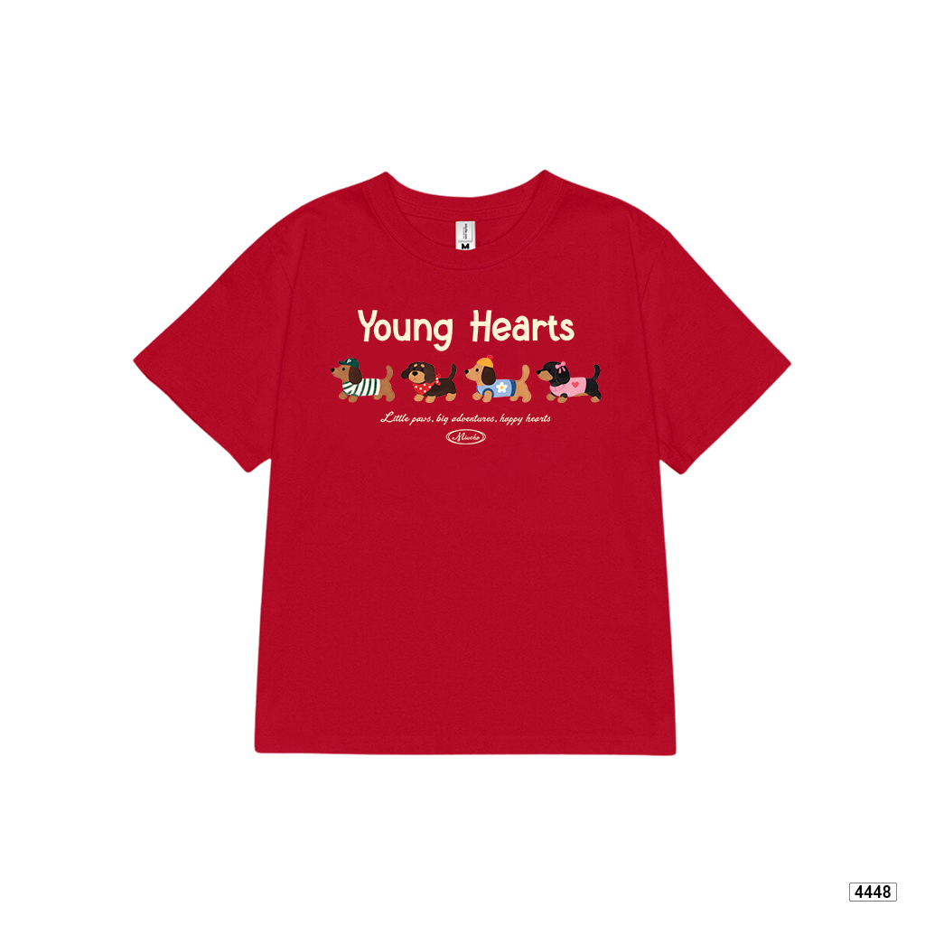 Áo baby tee Hàn Quốc young hearts form tôn dáng Miucho 4448_thumbnail_9