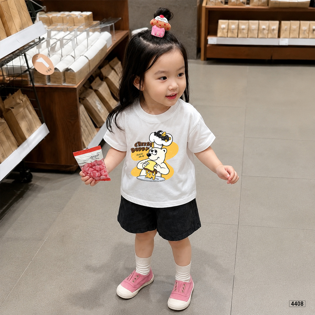 Áo thun bé trai form rộng tay ngắn Hàn Quốc Kado 4408_thumbnail_3