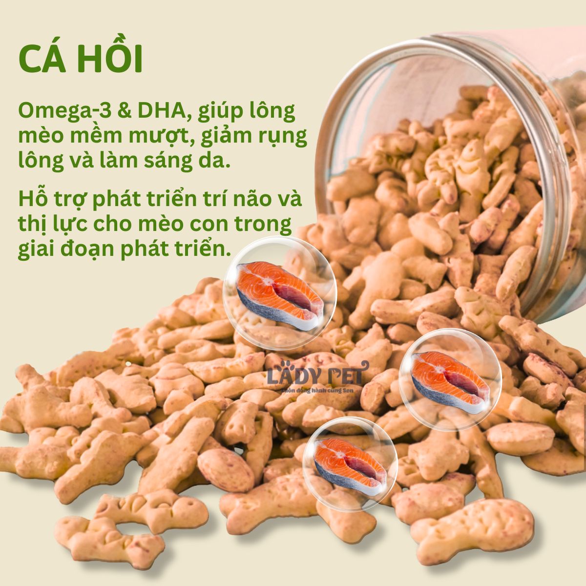 Bánh Cá Catnip Tiêu Búi Lông Cho Mèo_thumbnail_7