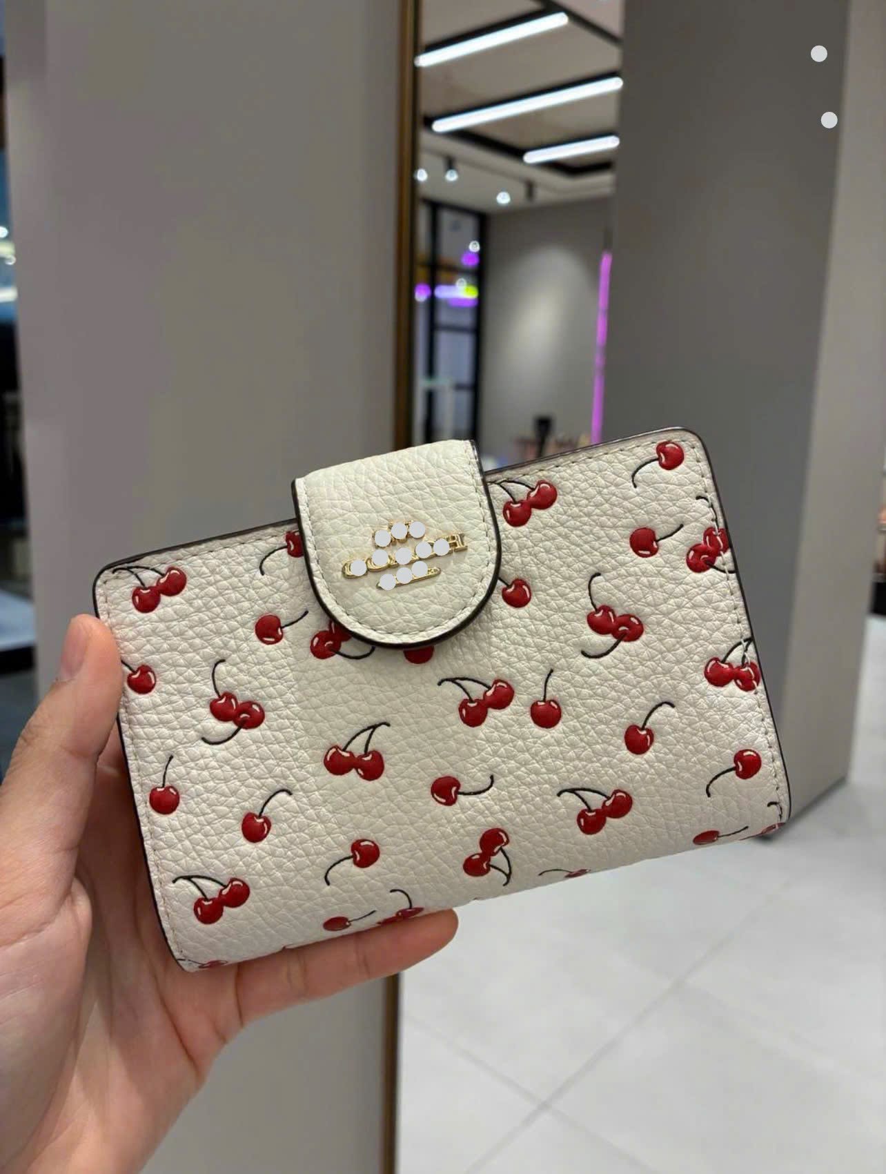 Ví cầm Tay Nữ ngắn Cherry_thumbnail_2