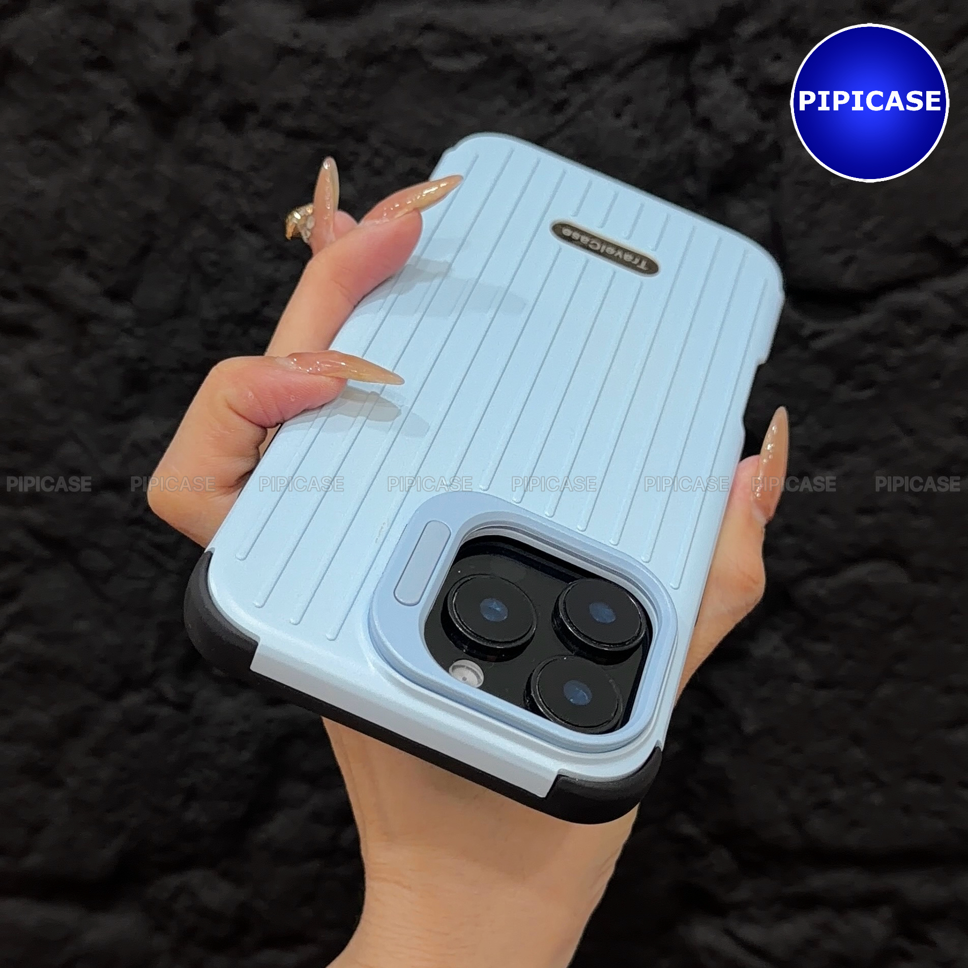 Ốp Lưng iPhone 16 Pro Max - Hondao - Xanh Nhạt_thumbnail_5
