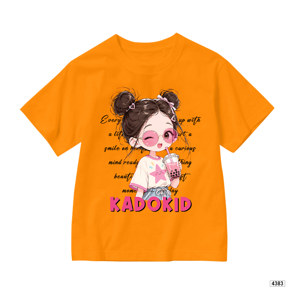 Áo thun bé gái form rộng bubble tea Kado 4383_thumbnail_13