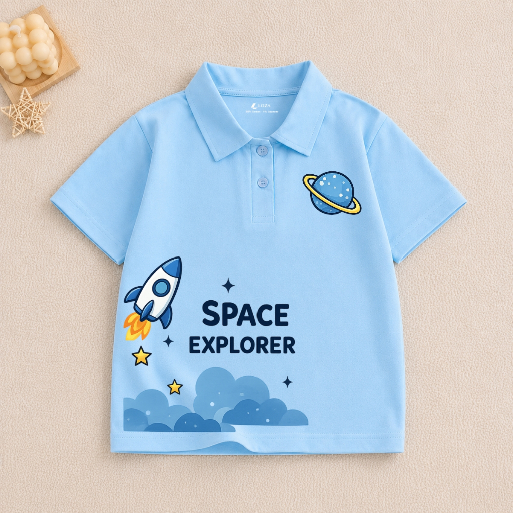 Áo polo bé trai in nhiều hình nhiều mẫu dễ mặc  - Áo thun có cổ cho bé Loza Kids PL004_thumbnail_16
