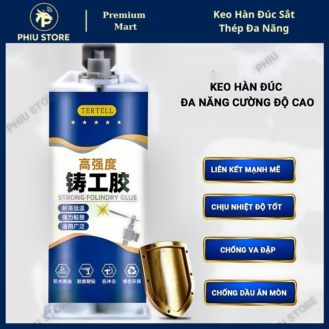 Combo Đồ Nghề Thợ Máy 5 Món - Kìm Mở Phe, Cây Hút Ốc Nam Châm, Kìm Cậy Chốt Nhựa, Khay Từ, Keo Hàn X3000_thumbnail_5