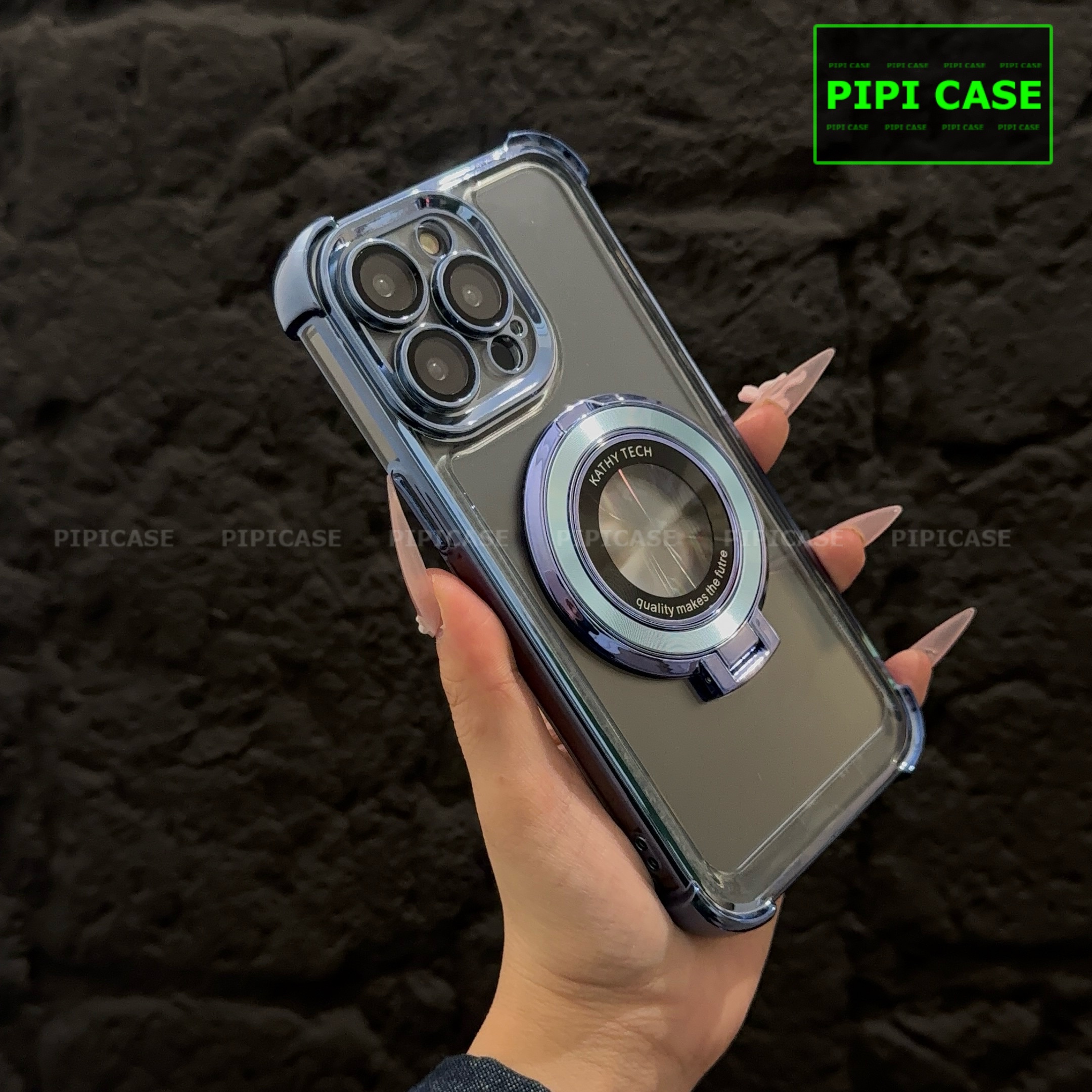 Ốp Lưng iPhone 14 Pro - Ven - Xanh Nhạt_thumbnail_7