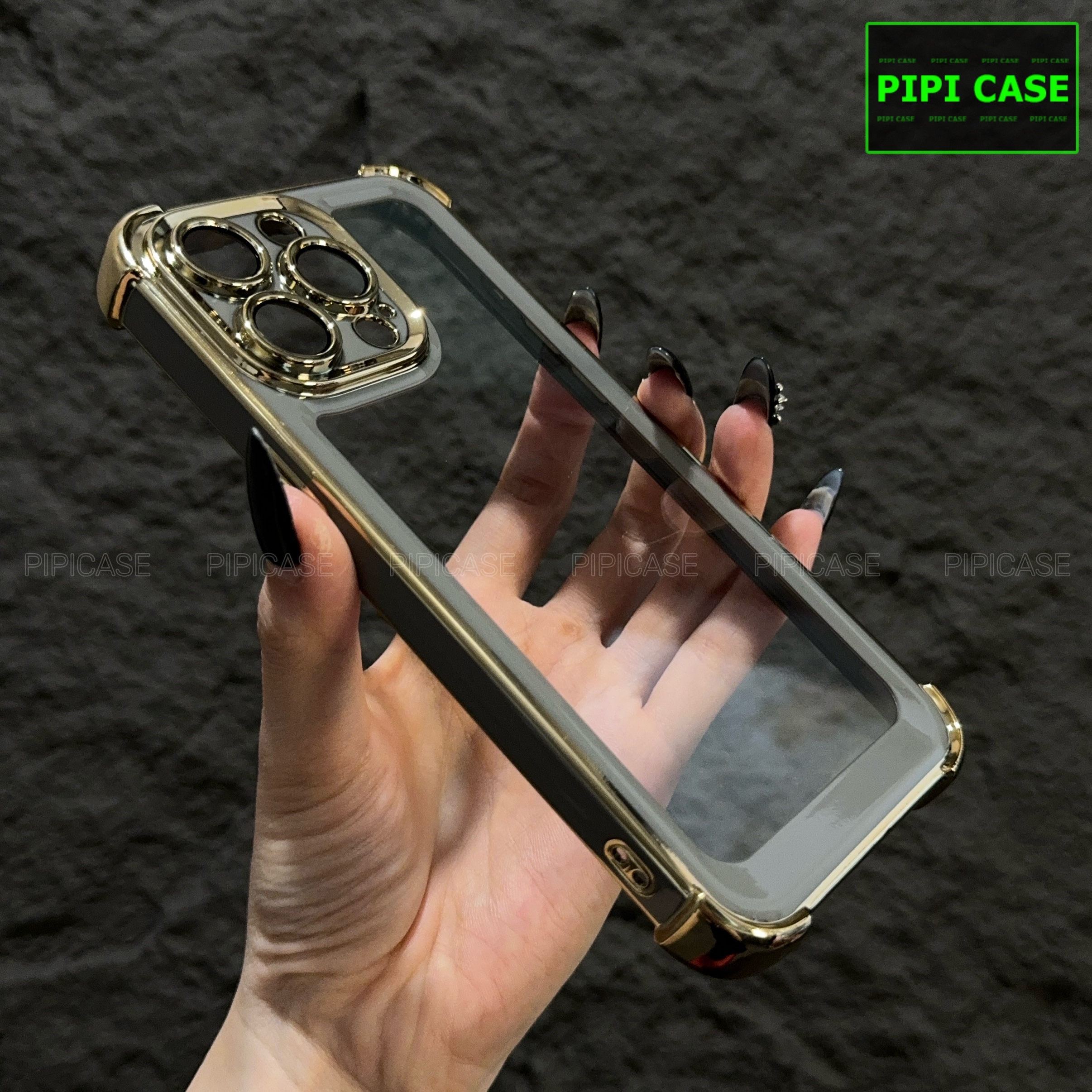 Ốp Lưng iPhone 13 Pro Max - Timo - Xám_thumbnail_11