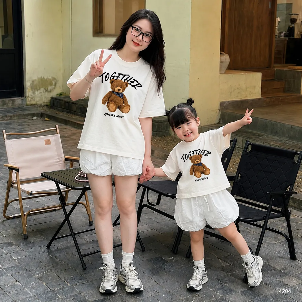 Áo thun mẹ và bé Teddy Together Kado 4204_thumbnail_5