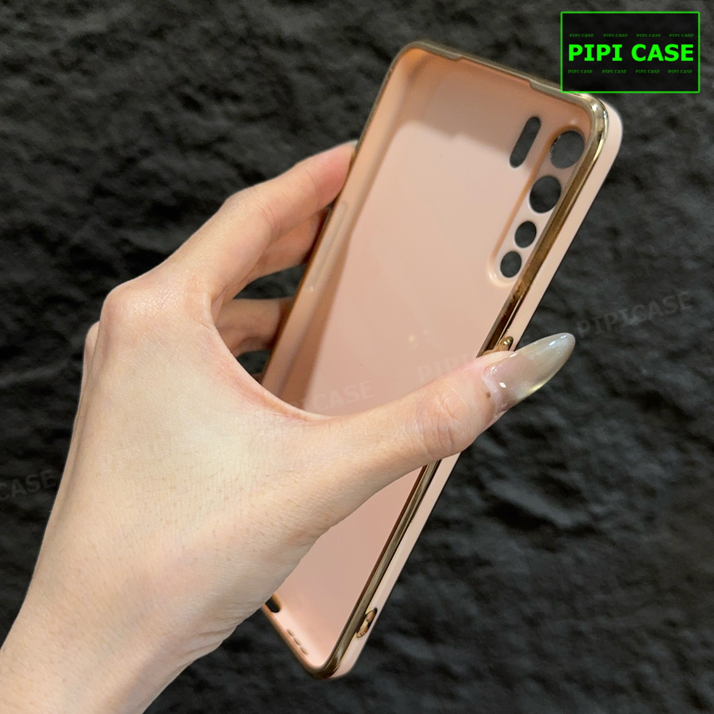 Ốp Lưng Oppo Reno 3 - Royal - Vàng Hồng_thumbnail_2