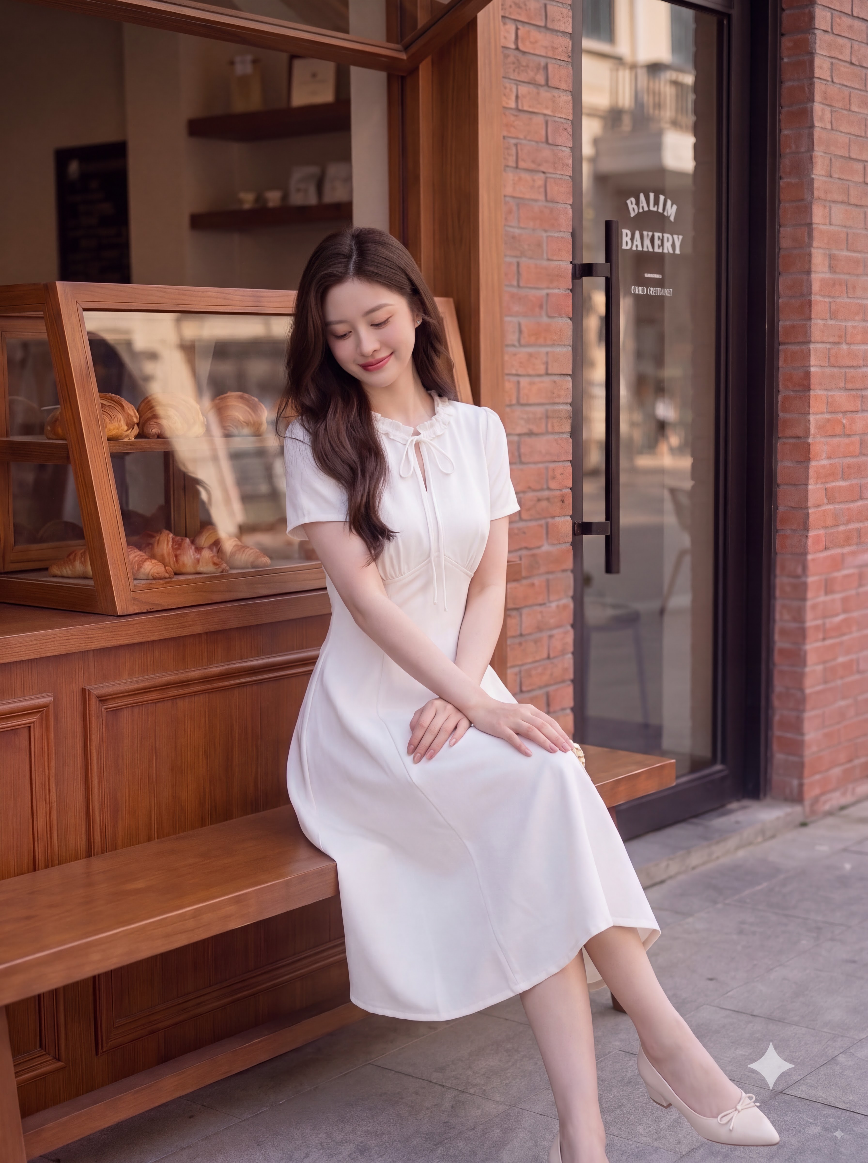 Váy denim cộc tay phối cổ 607008_thumbnail_12