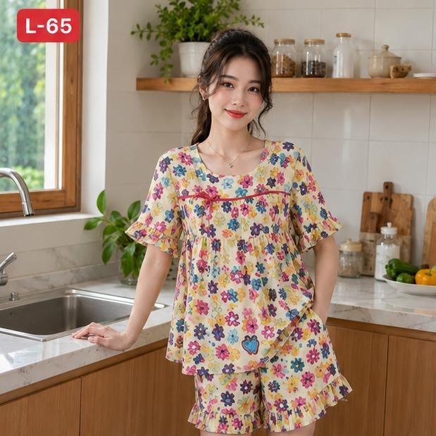 Thích Thư Đồ Bộ Tole Đùi L63 L64 L65 L66 L67 Form Đẹp Mềm Mịn Co Giãn Tốt Áo Quần Dài Thời Trang Cho Nữ_thumbnail_2