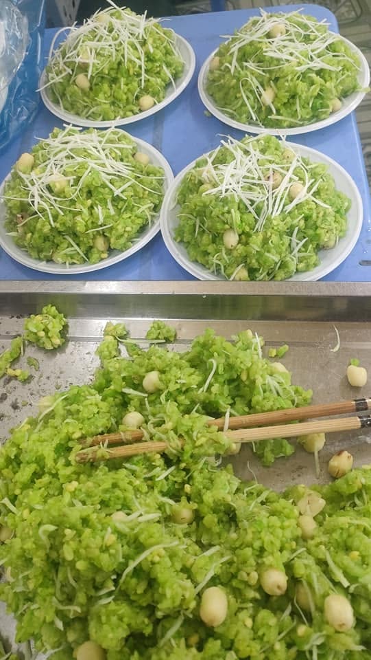 xôi cốm sen dừa siêu ngon_1