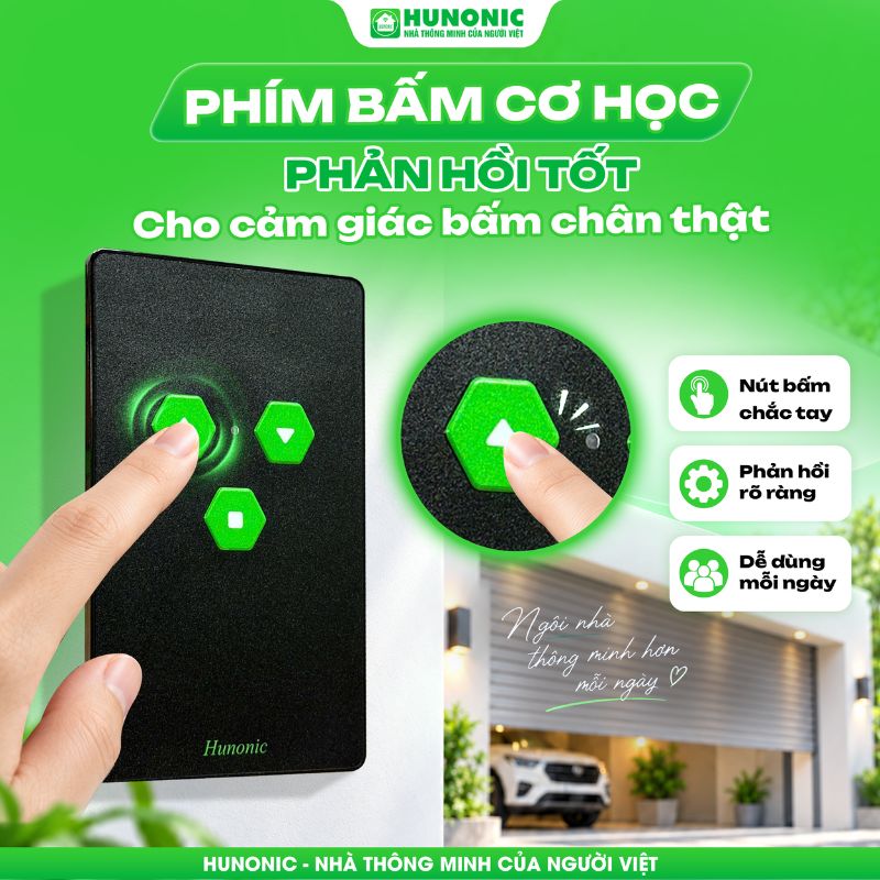 Công tắc cửa cuốn thông minh Hunonic Datic - HNDOOR-C