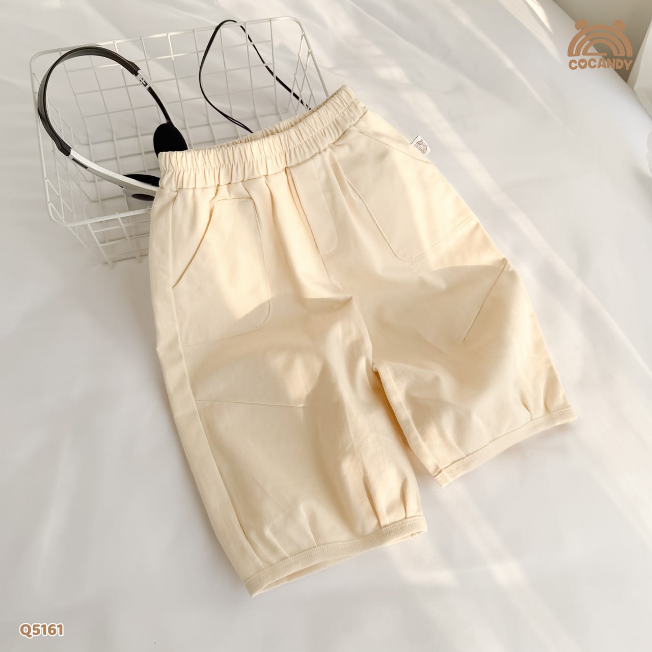 Quần dài kaki BE ống bom kiểu