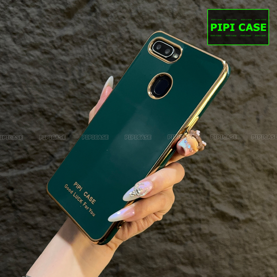 Ốp Lưng Oppo F9 - Royal - Xanh Lá