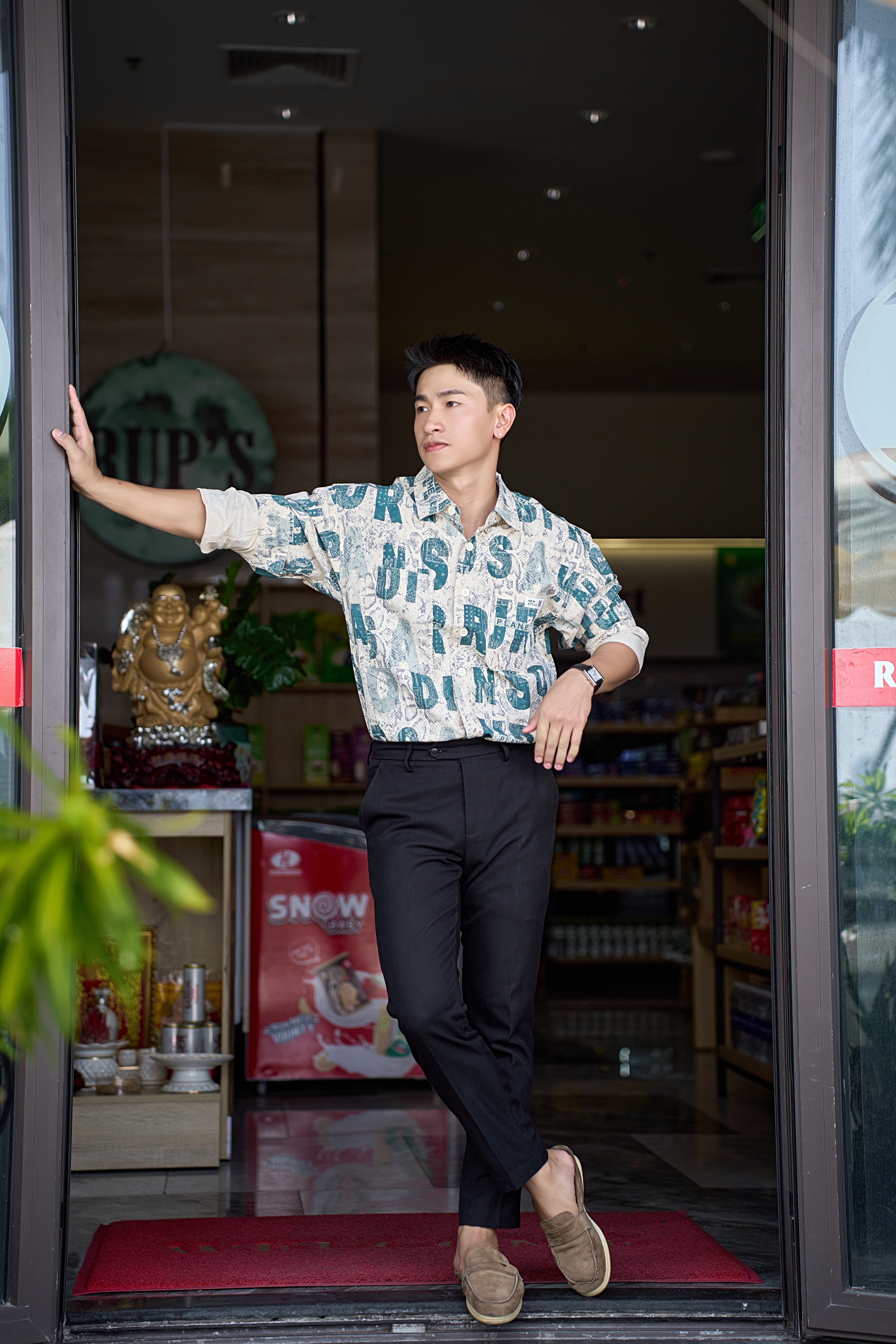 SA119 - Áo sơ mi nam dài tay in chữ phong cách Nhật Bản, chất cotton mềm mại, form rộng thoải mái_thumbnail_10