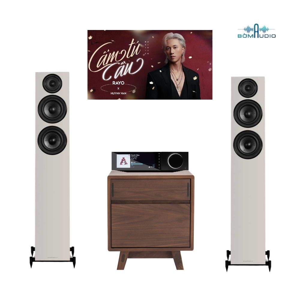 Combo Amply CAMBRIDGE AUDIO EVO 150 + Loa Cột WHARFEDALE DIAMOND 12.4I - CAW9_thumbnail_1