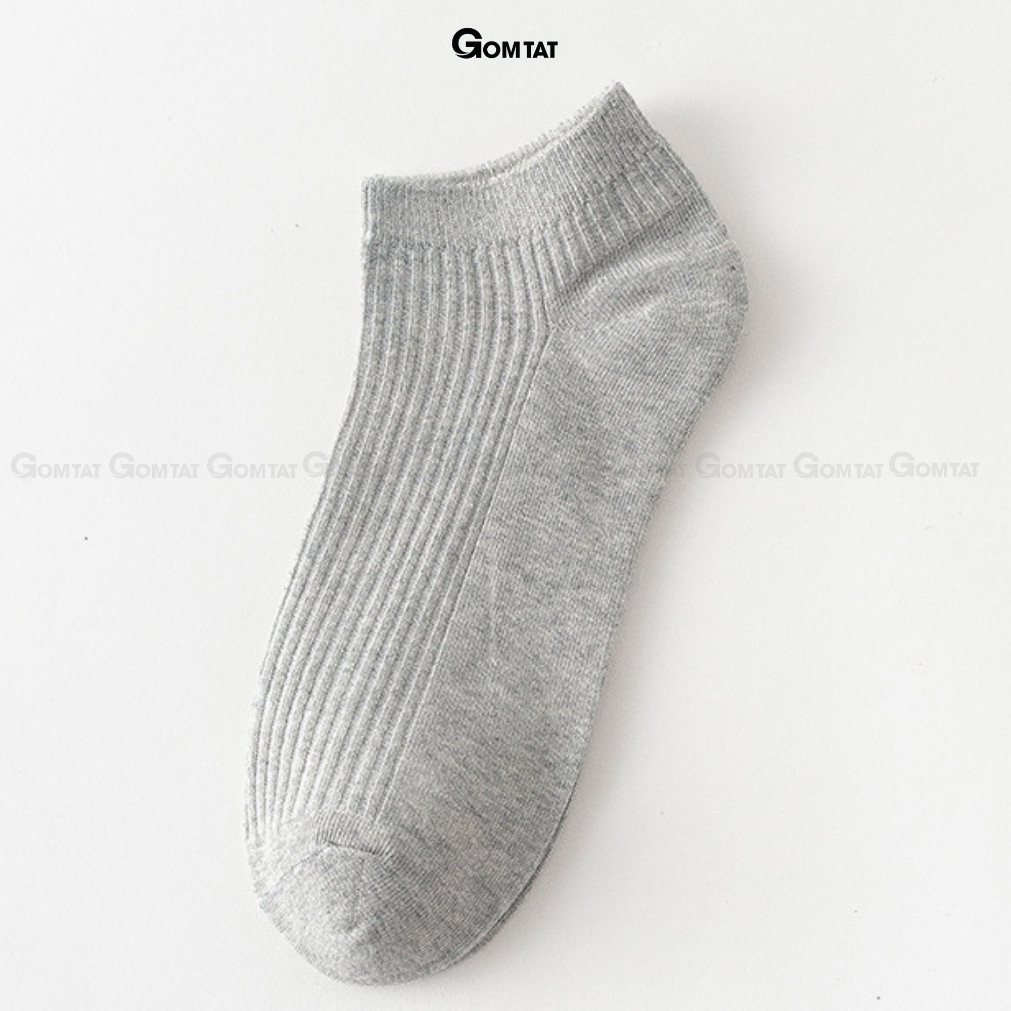 Combo vớ cổ thấp nam GOMTAT trơn basic, chất liệu cotton cao cấp hút ẩm thoáng khí khử mùi -MIA-2005_thumbnail_10