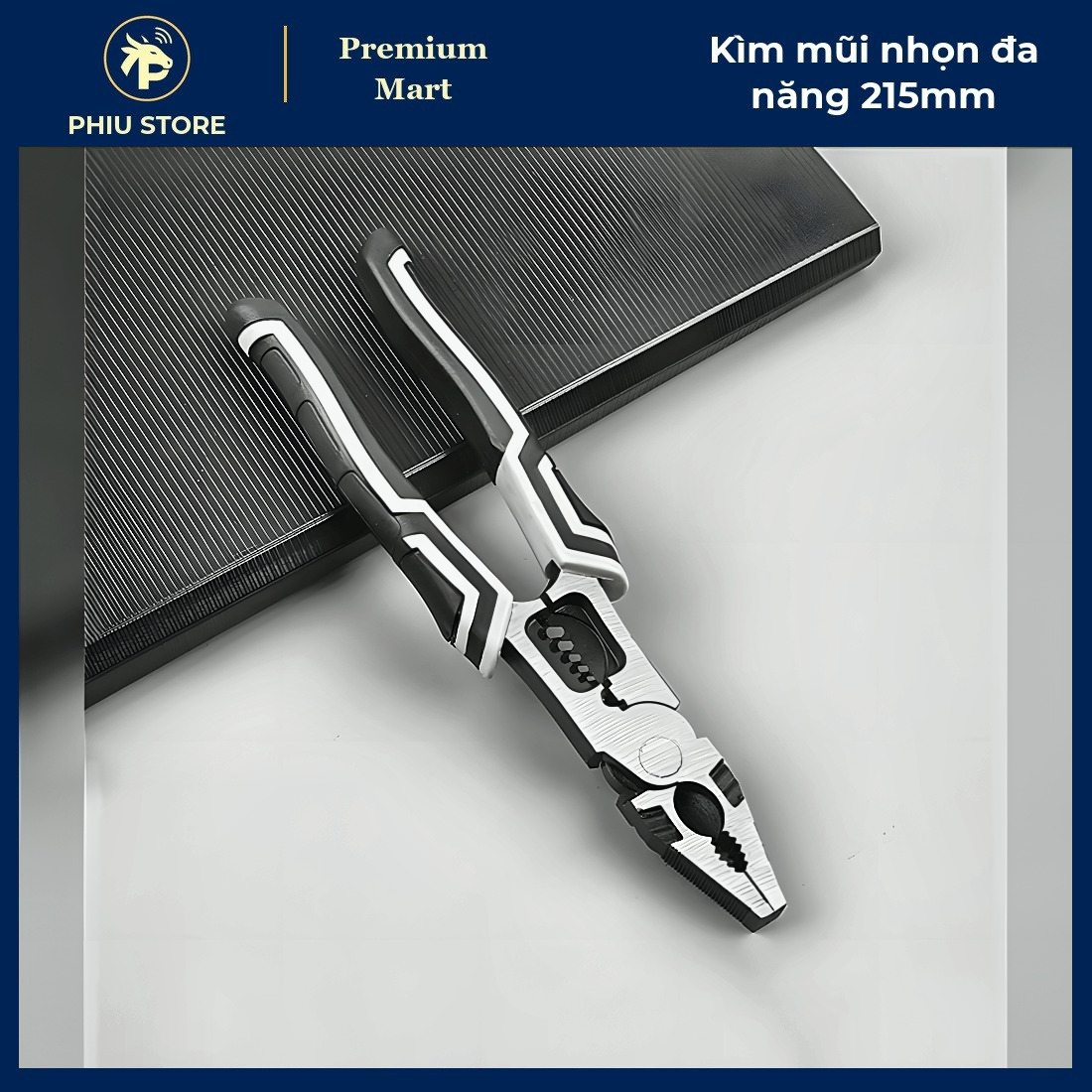 Kìm Điện Đa Năng - Kìm Mũi Nhọn Đa Năng 215mm, Kìm Mũi Nhọn 8 Inch - PHIU STORE_thumbnail_6