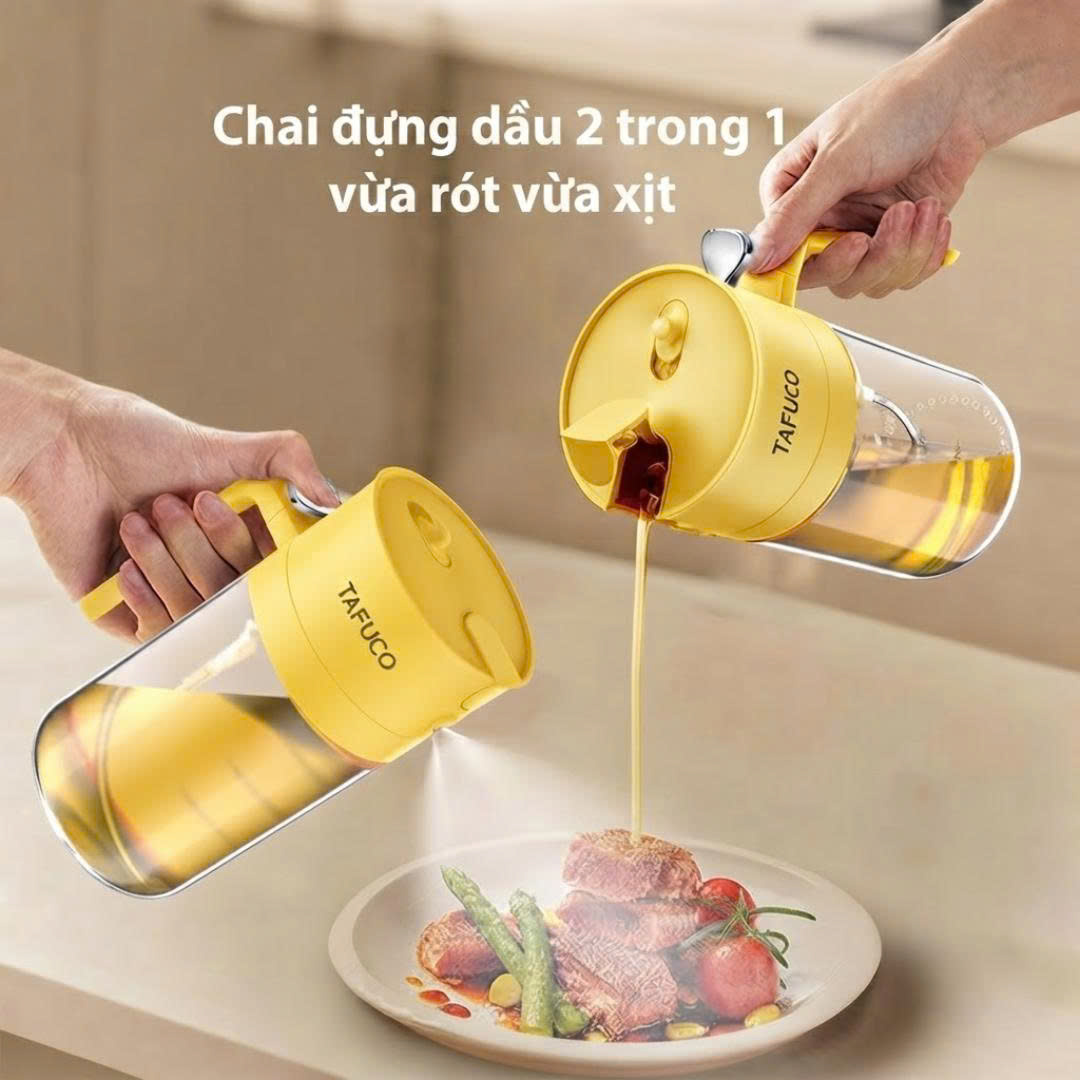 BÌNH XỊT DẦU ĂN TAFUCO