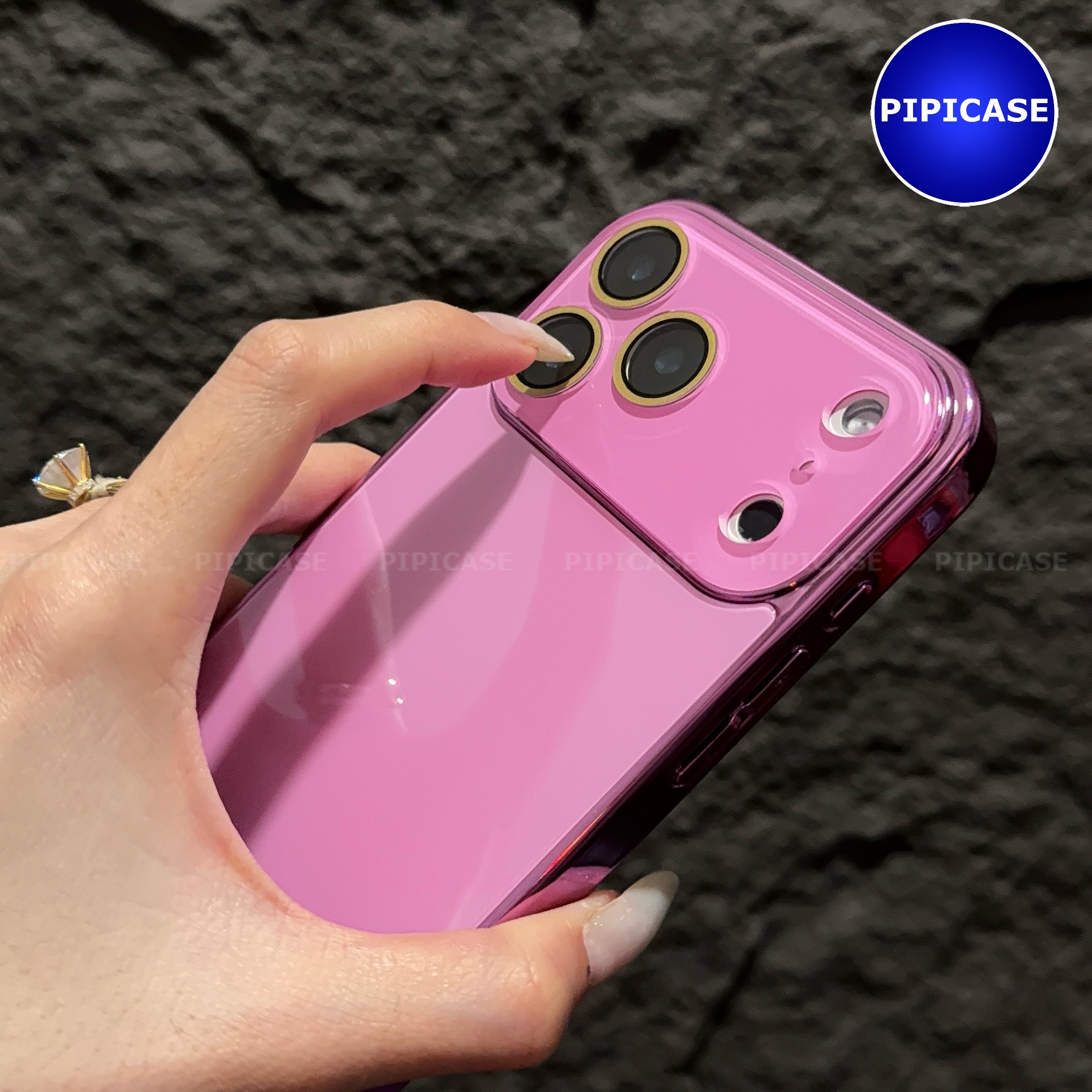 Ốp Lưng iPhone 17 Pro Max - Gash - Hồng Đậm_thumbnail_1