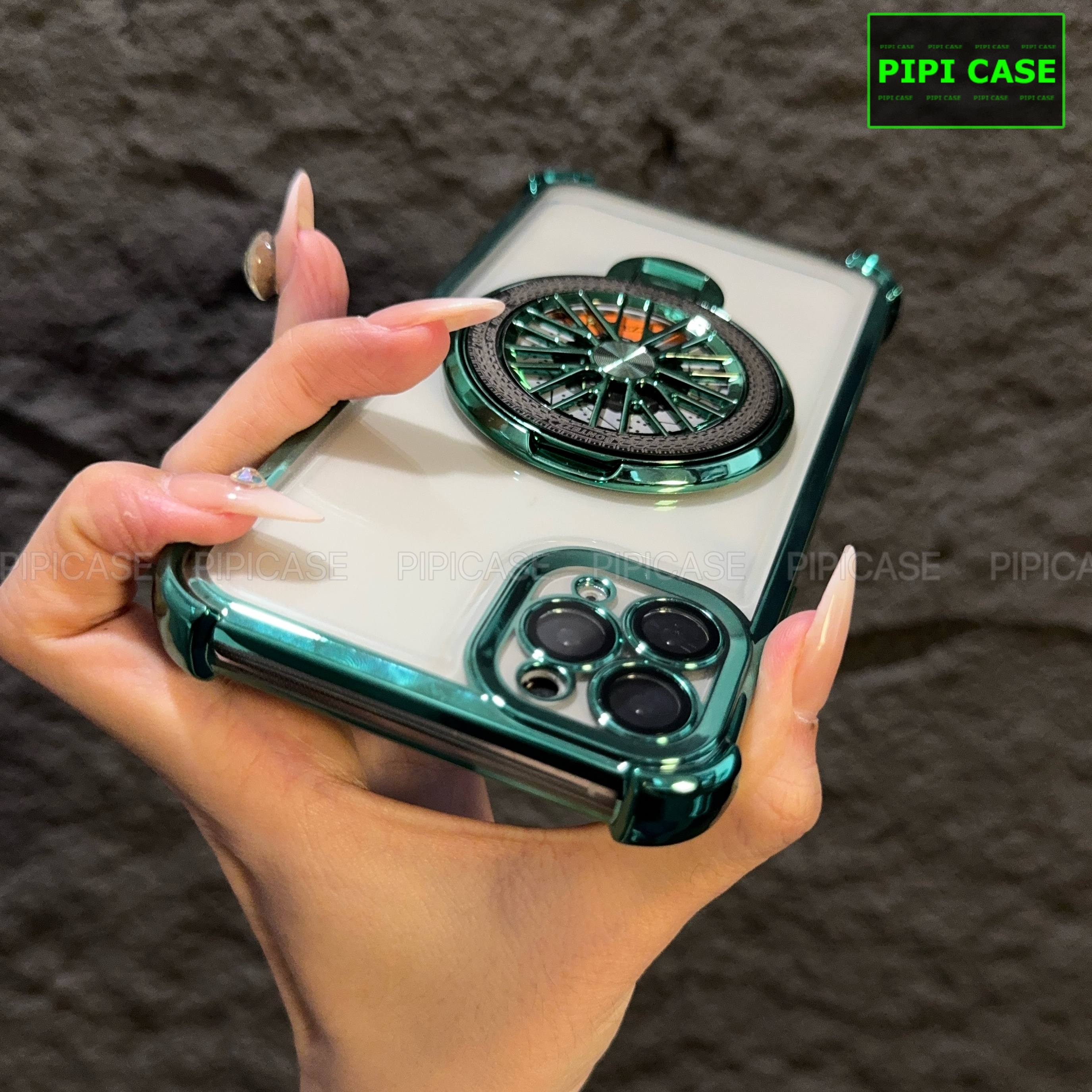 Ốp Lưng iPhone 11 Pro Max - AB - Xanh Lá_thumbnail_1