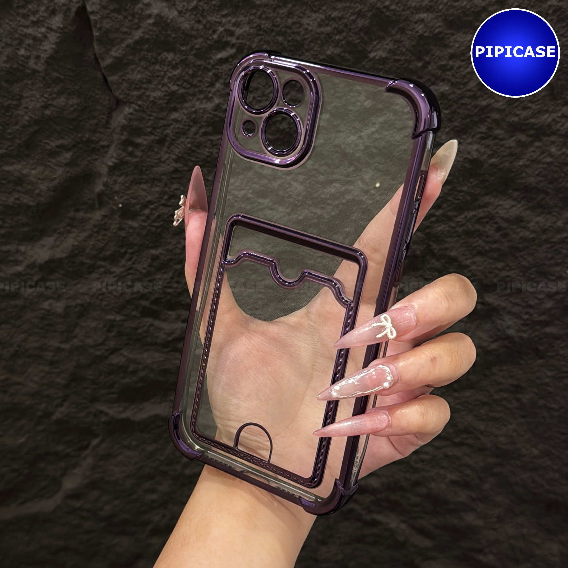 Ốp Lưng iPhone 14 Plus - Ốp Thẻ - Tím_thumbnail_1