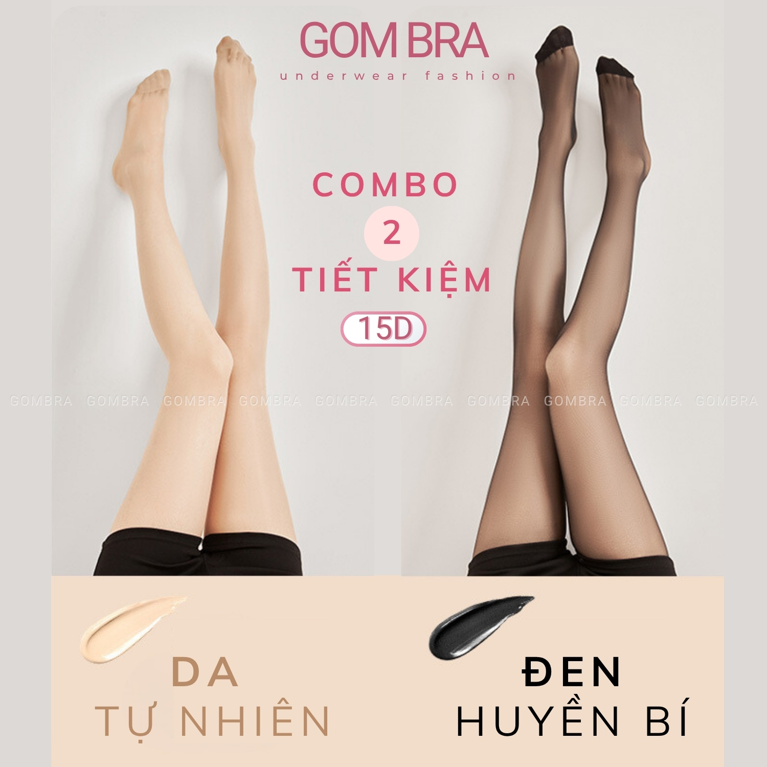 Quần tất đen che khuyết điểm Gom Bra, vớ quần nữ tàng hình mềm mịn co giãn bền dai - KAVE-A078_thumbnail_19
