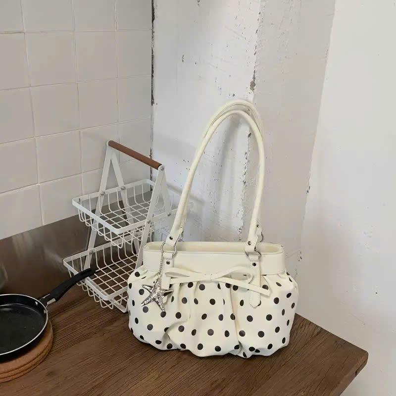 Túi Xách Nữ Cunbag Dáng Boston Tròn Túi Đeo Vai Da Mềm Kiểu Dáng Retro Hàn Quốc Dạo Phố CUN513