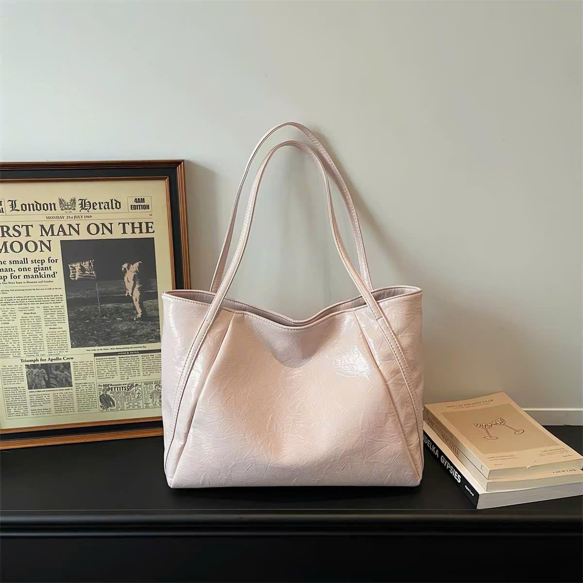 Túi Xách Nữ Tote Da Cunbag Thời Trang Công Sở Hai Dây Da Trơn Mềm Đi Làm Đi Chơi CUN889
