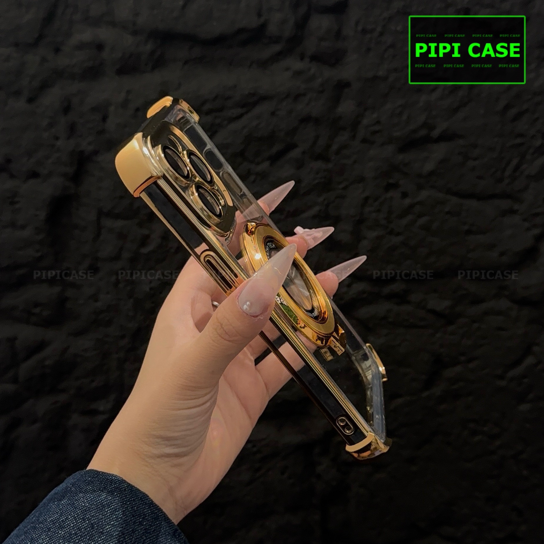 Ốp Lưng iPhone 15 Pro - Ven - Vàng_thumbnail_2