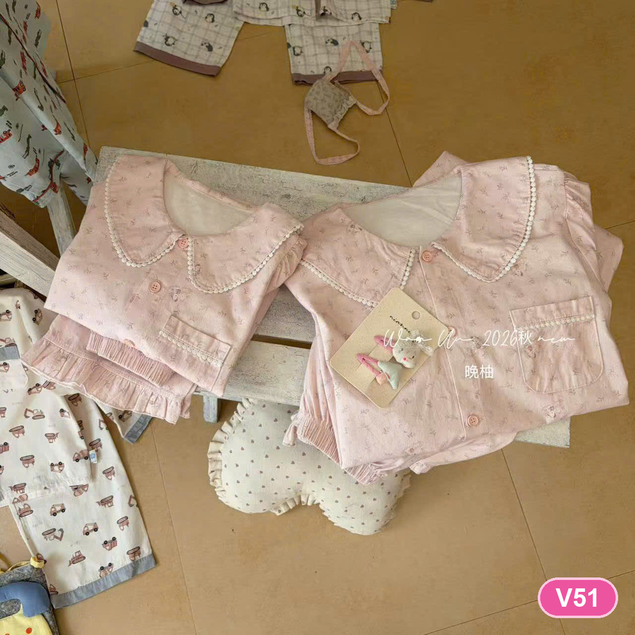 V51 - Set đồ ngủ hãng IU | Sz 100-130 | 8835_thumbnail_0