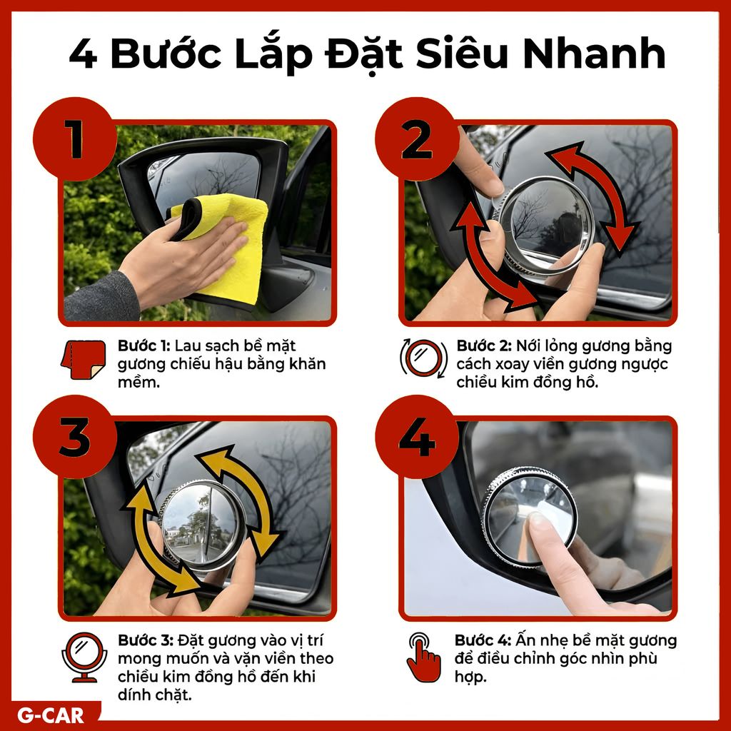 Bộ 2 Gương Cầu Lồi Ô Tô Hít Chân Kính Xóa Điểm Mù_thumbnail_1