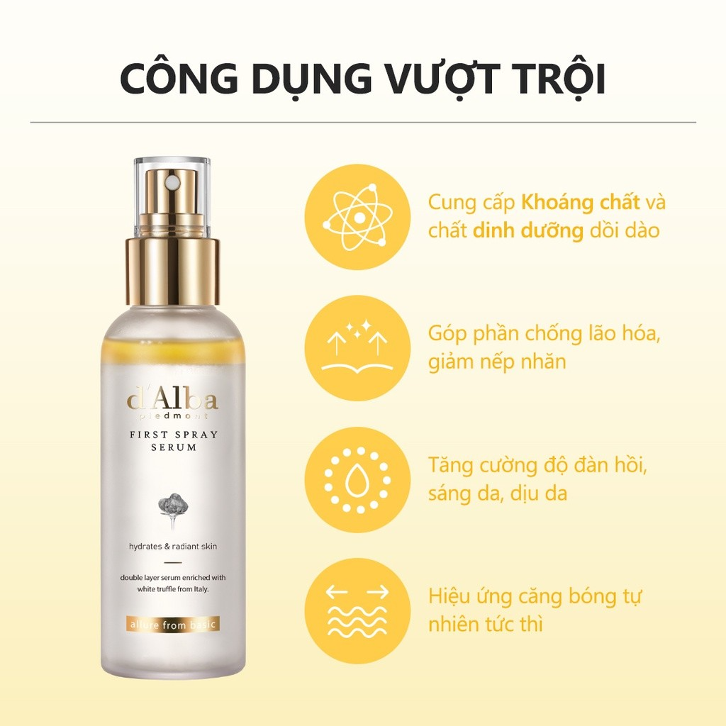 [d'ALBA] Serum dạng xịt d'Alba White Truffle 100ml_thumbnail_0