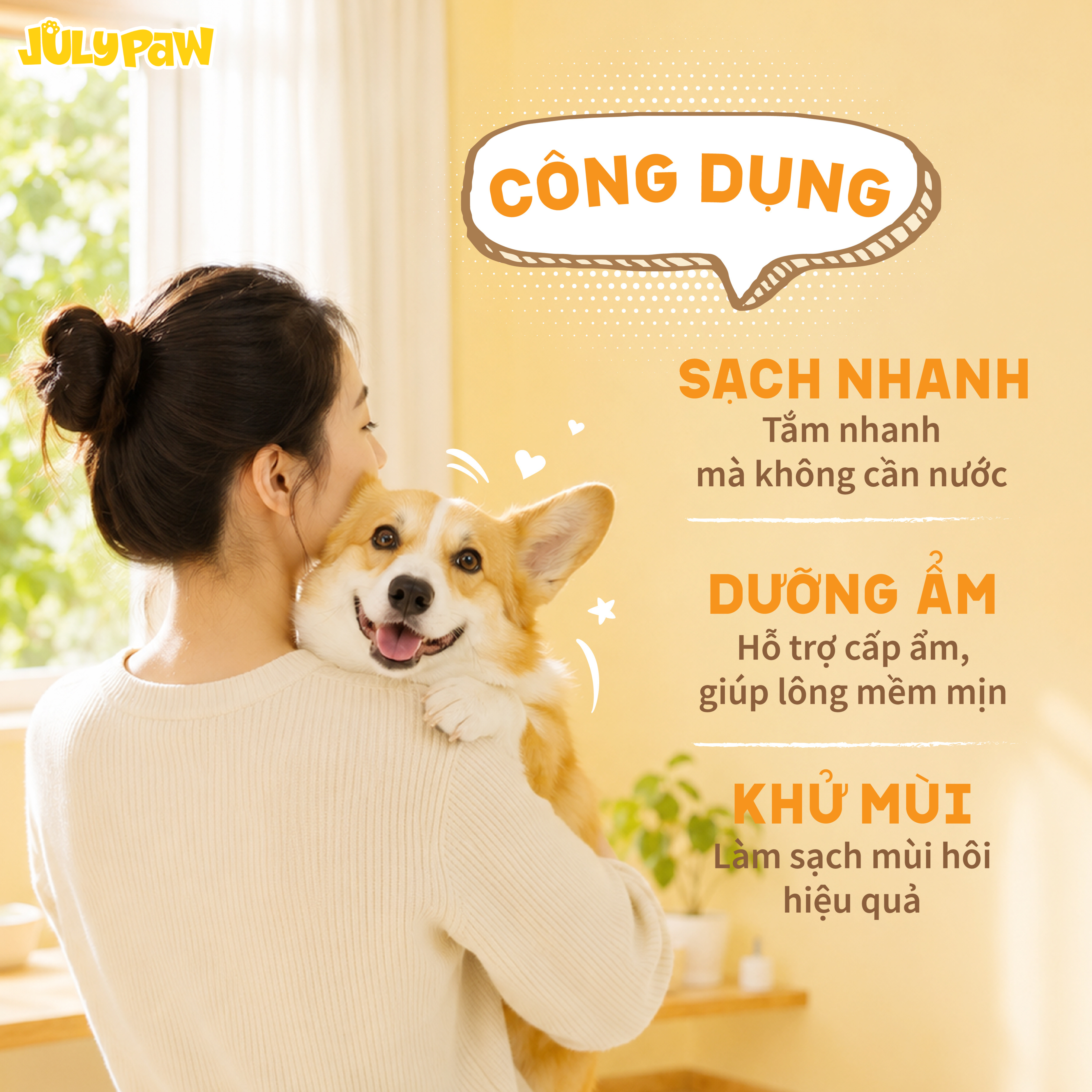Bọt Tắm Khô Cho Thú Cưng Blossom_thumbnail_3