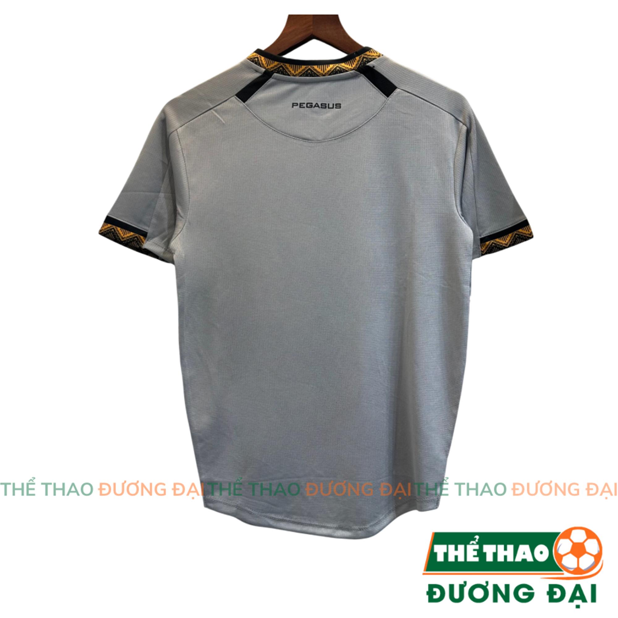 Quần Áo Bóng Đá Thiết Kế Vevoca Pegasus Xám Thun Mè Thoáng Khí Thể Thao Đương Đại_thumbnail_1