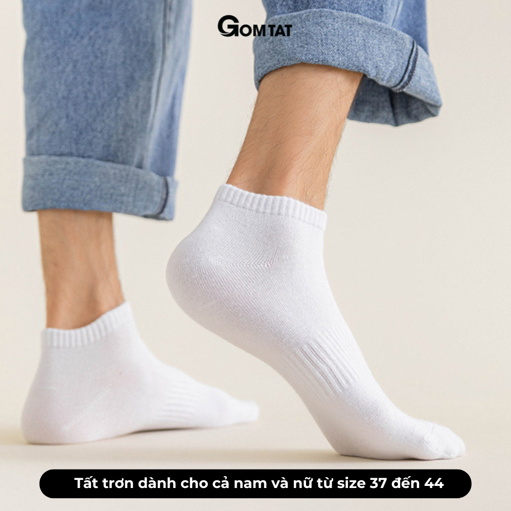 Combo tất cổ trung nam nữ GOMTAT chất liệu cotton cao cấp, thiết kế mặt lưới thoáng khí - STA-KLB_thumbnail_6