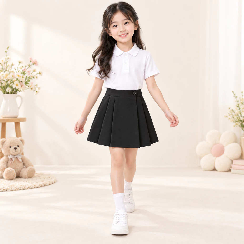 Chân váy xếp ly dáng A dễ thương bé gái - Loza Kids CV096232_thumbnail_2