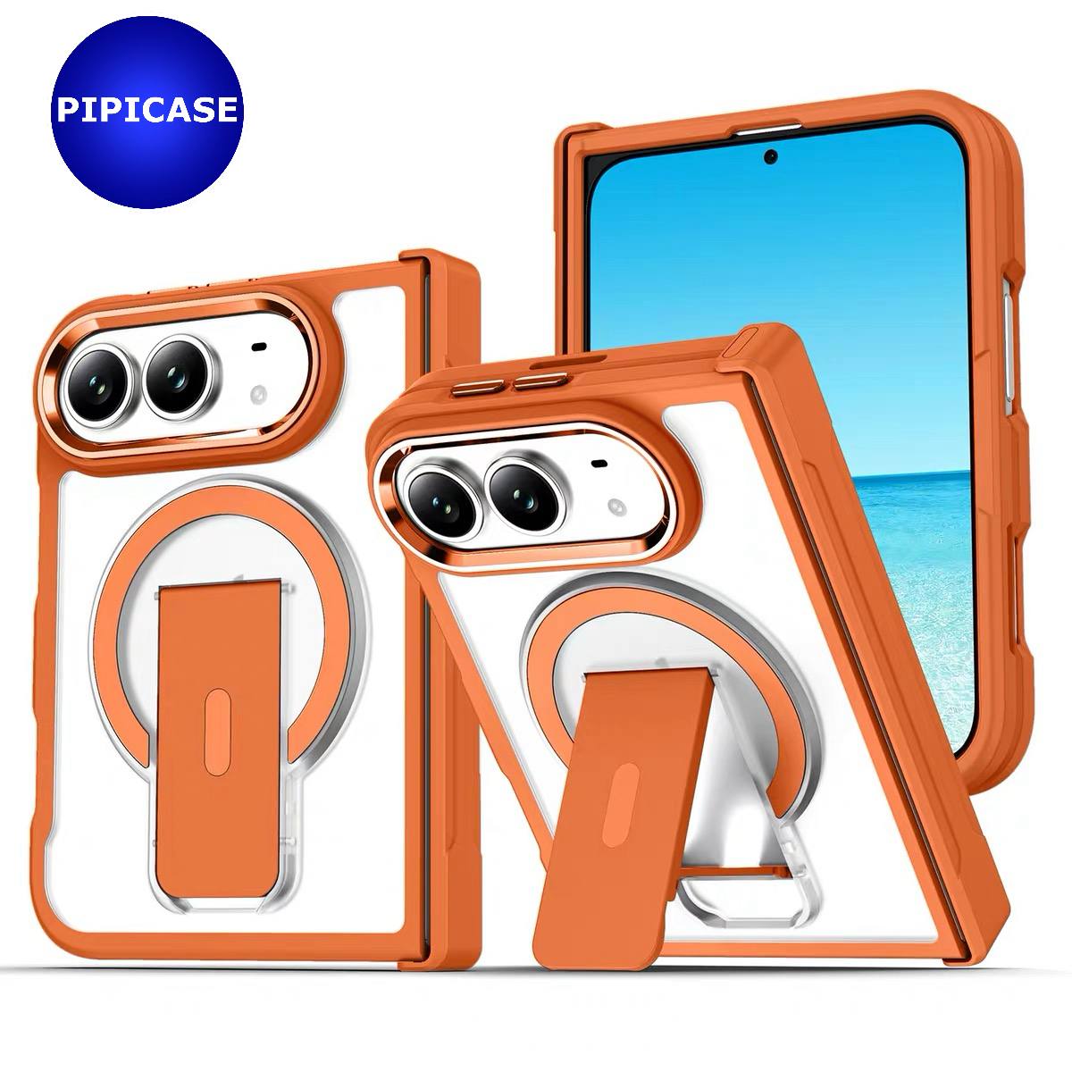 Ốp Lưng iPhone Duo - Quin - Cam