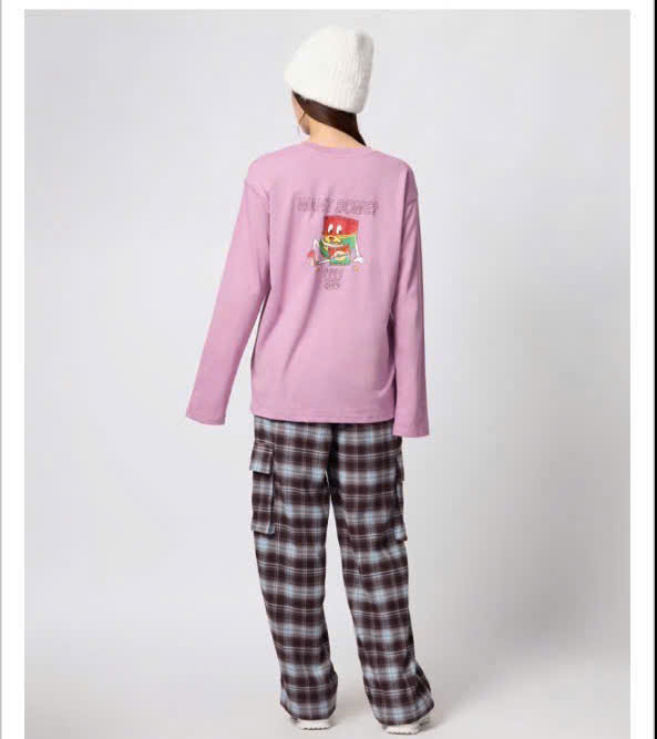 Áo thun Net ladies dài tay