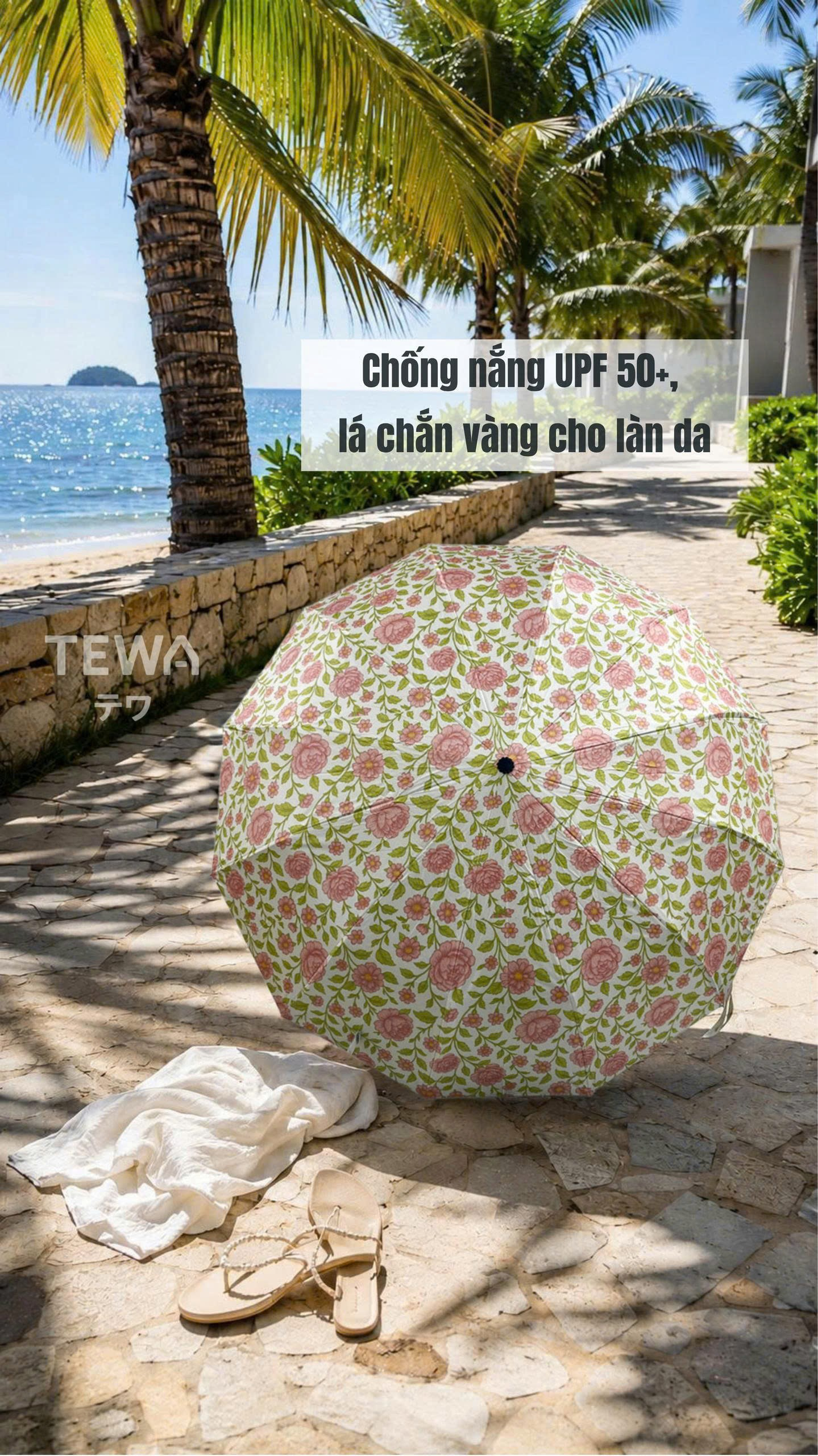 Ô hoa 12 nan kép (24 nan đơn) TEWA 1
