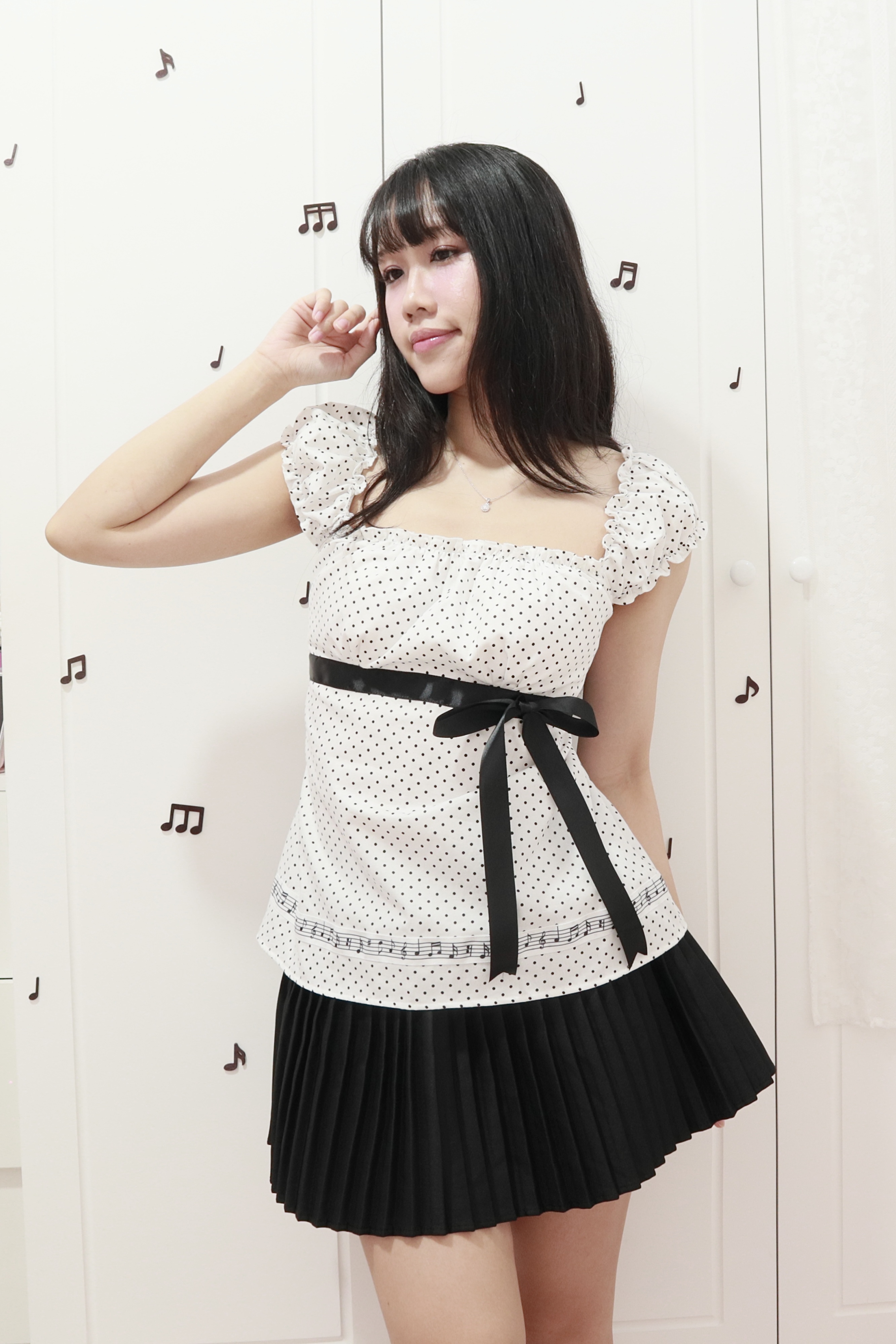 MELODY HANDMADE BABYDOLL TOP (LƯNG THUN)