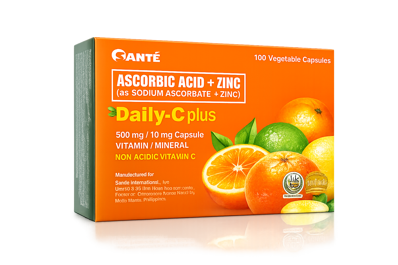 Sante Barley Daily C with Zinc