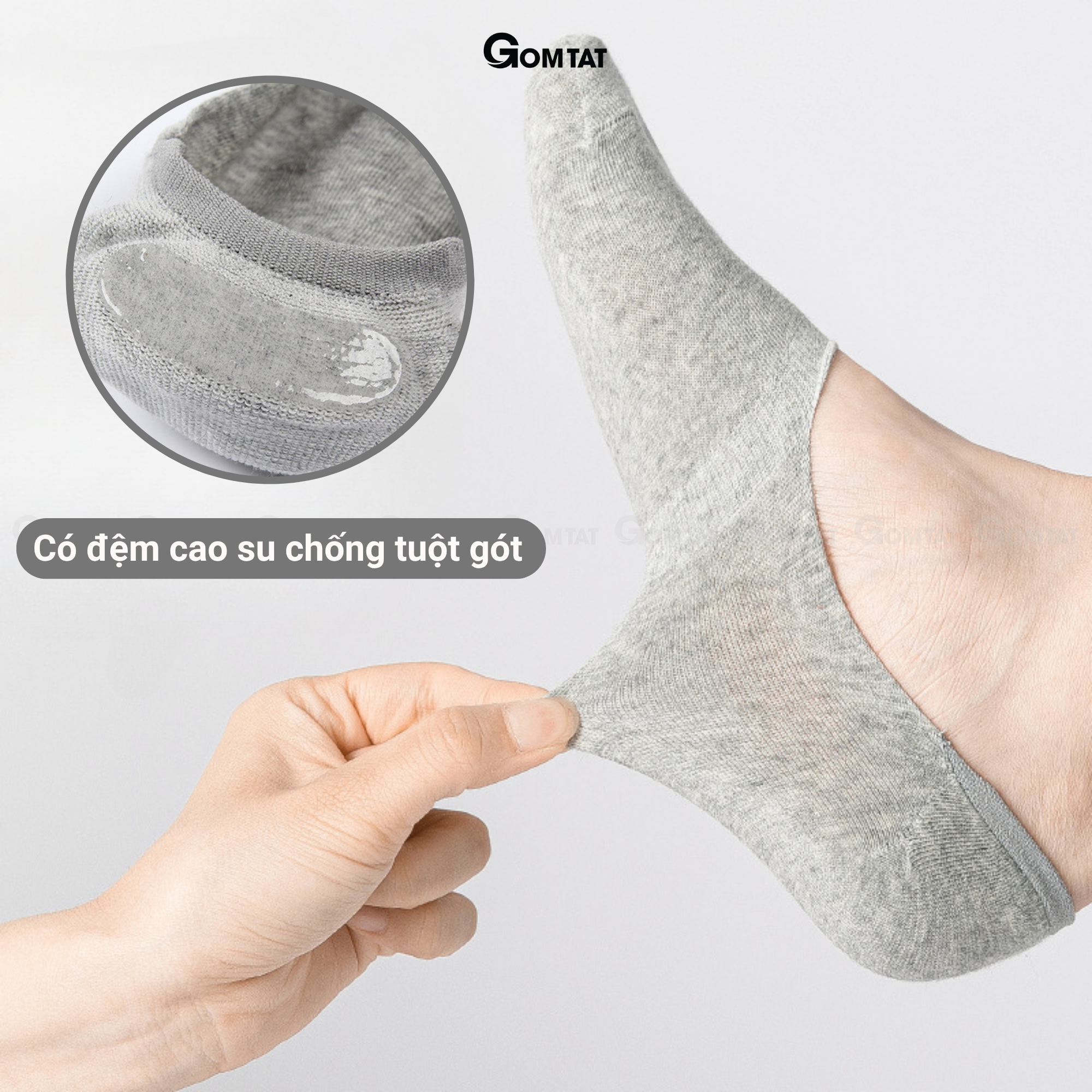 Combo tất nam mang giày lười GOMTAT, vớ mùa hè có đệm chống tuột gót KOL-LUOI-02_thumbnail_15