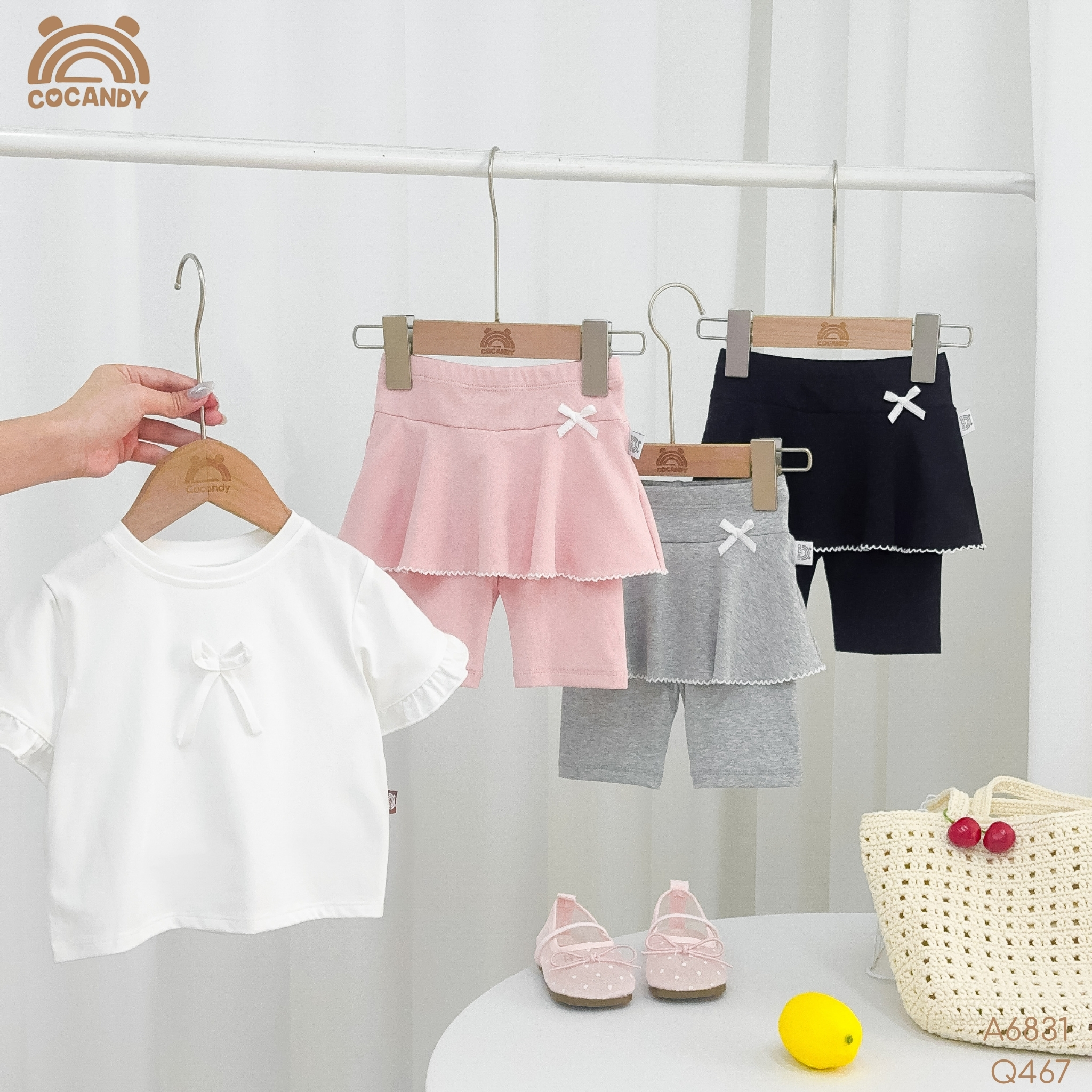 Quần váy legging lửng ĐEN viền sóng phối nơ nhỏ_thumbnail_3