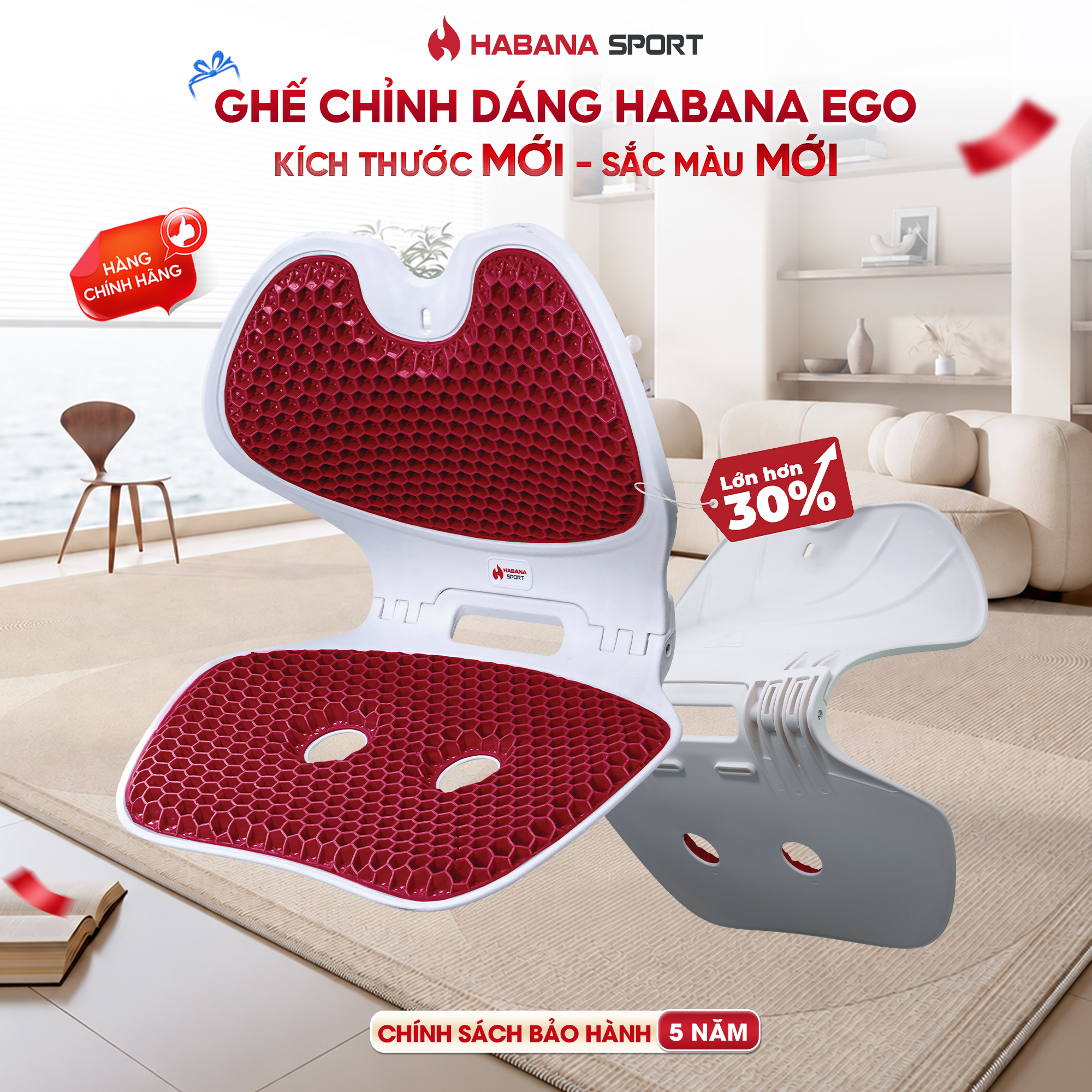 Ghế Chính Dáng HABANA EGO